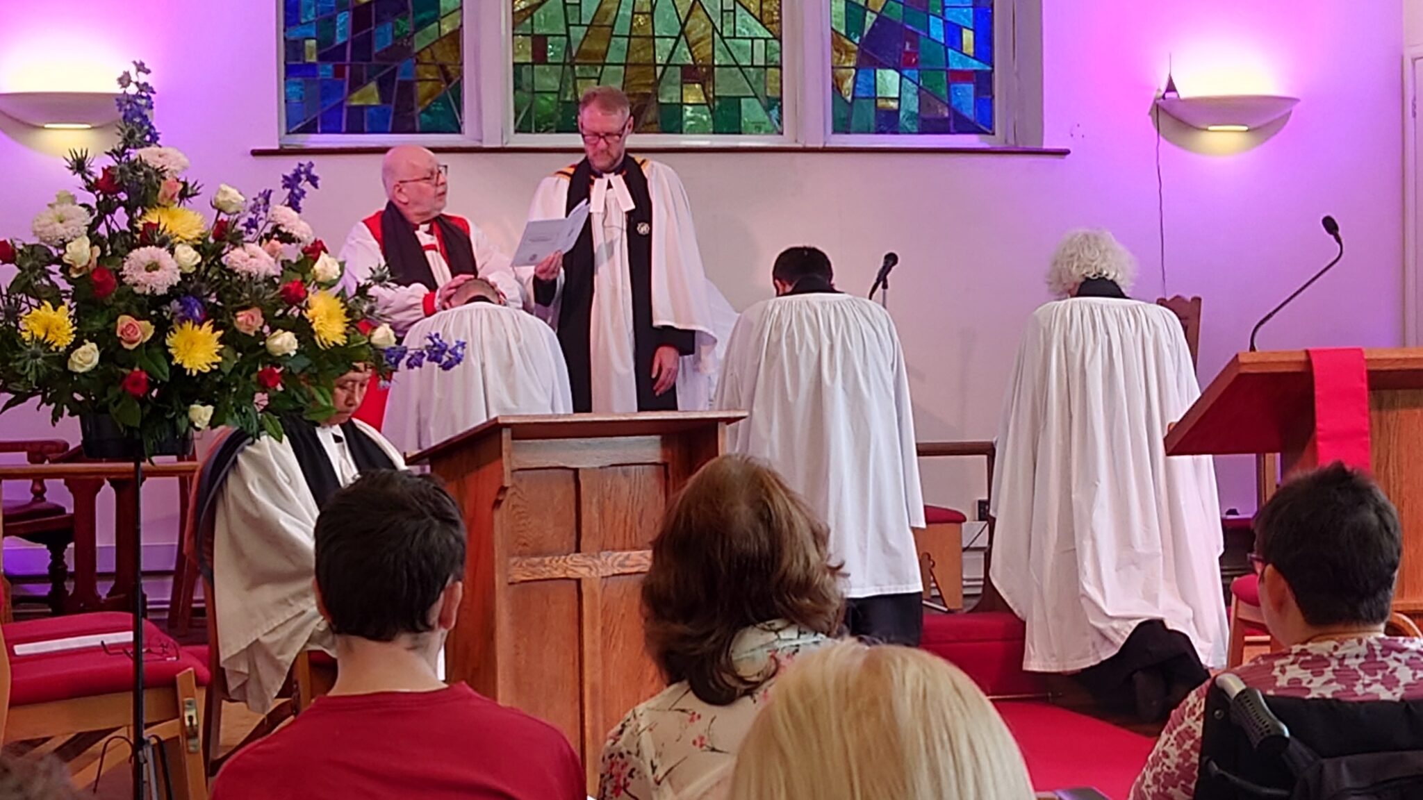 Revd Daniel Rutherford Historic Ordinations at St Andrew’s, Bentley - The Free Church of England